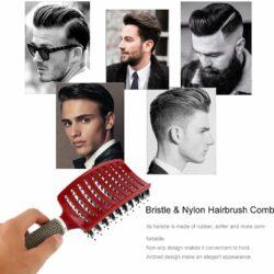 Detangler Bristle Nylon Hairbrush 3