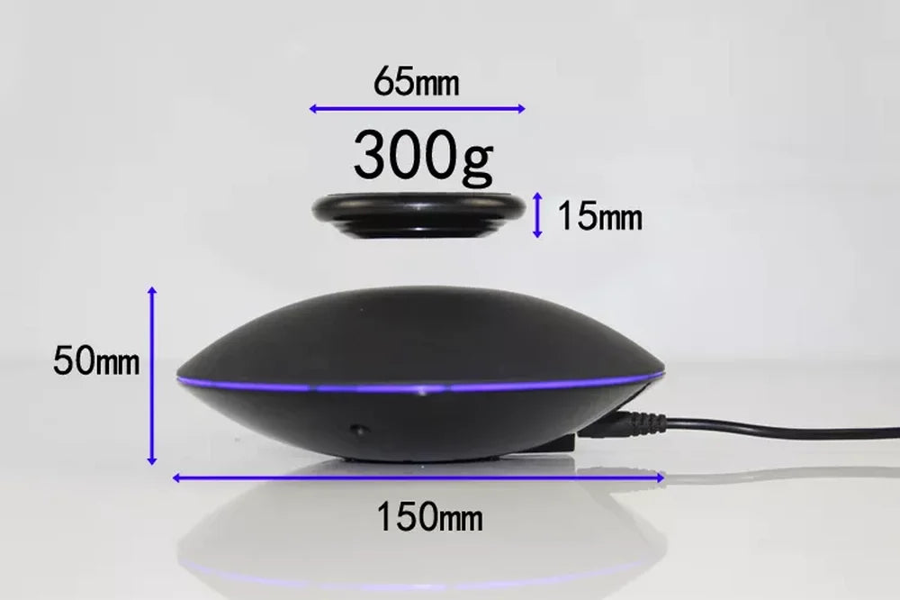 360 Rotation Suspended Magnetic Levitation Display Stand 3
