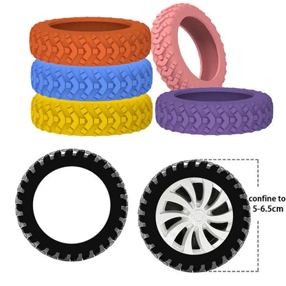 Luggage Suitcase Wheels Protection Covers (8 Pcs) 3