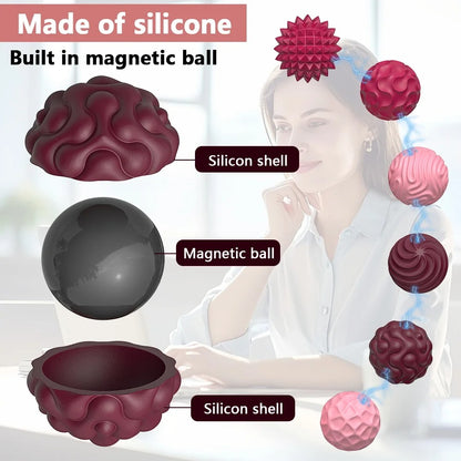 Magnetic Sensory Fidget Balls Set 3