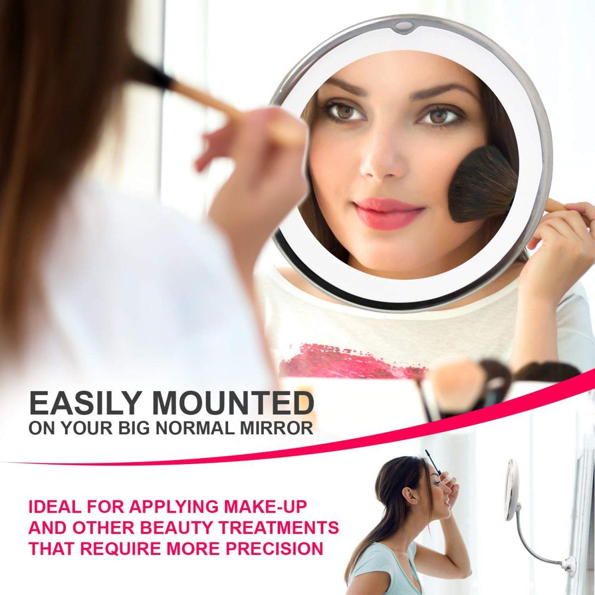 Magnifying Flexible Vanity Mirror 3