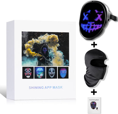 DIY Patterns LED Glowing Mask 3