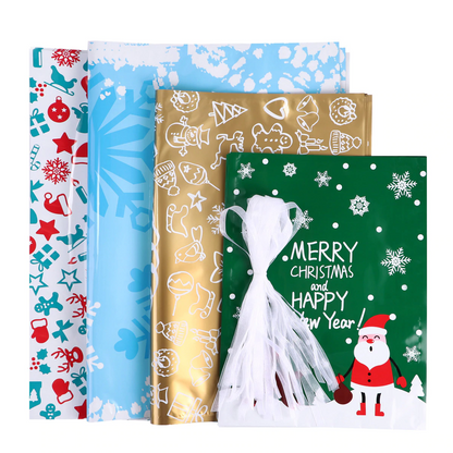Drawstring Holiday Gift Bags 3