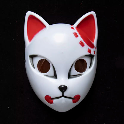 Demon Slayer Kimetsu No Yaiba LED Fox Mask 3