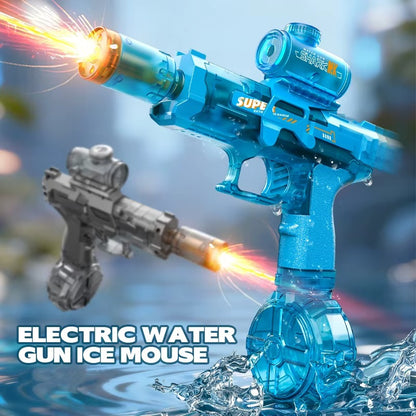BlazeSplash Electric Water Gun with Flame Light Effects 3