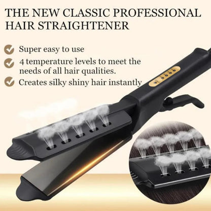 Four Gear Ceramic Tourmaline Ionic Flat Iron Hair Straightener 3