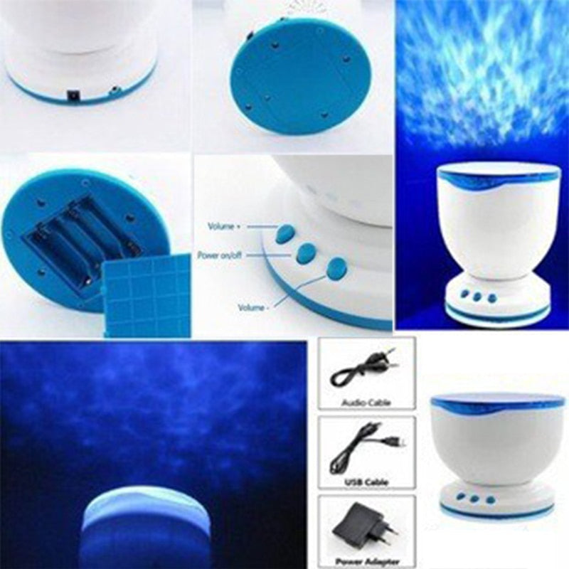 WATER WAVE PROJECTOR WITH MINI SPEAKER 3