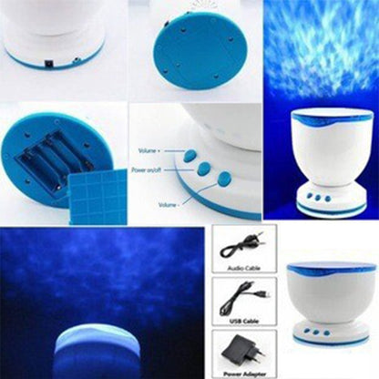 WATER WAVE PROJECTOR WITH MINI SPEAKER 3