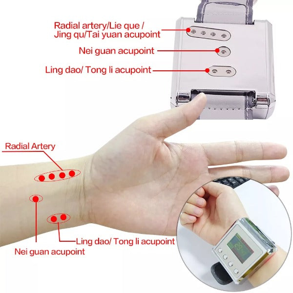 Hypertension Laser Therapy Watch 3