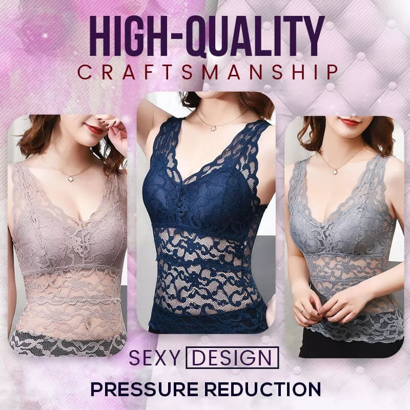 Long Lace Beauty Back Undershirt 3