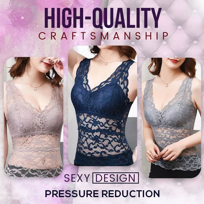 Long Lace Beauty Back Undershirt 3