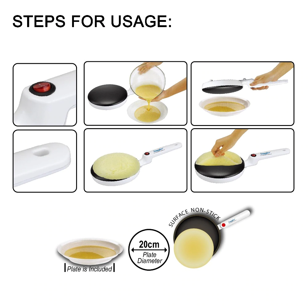 Automatic Portable Crepe Maker 3