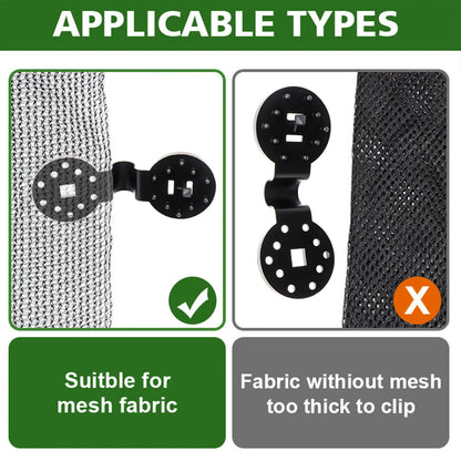 Shade Cloth Plastic Clips 3