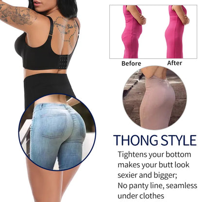 High Waist Tummy Tightening Thong 3