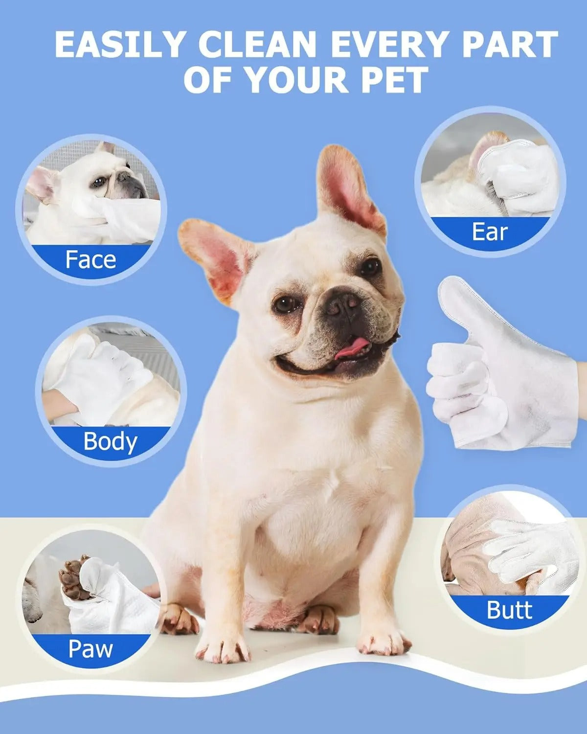 Pet Bathing Wipes 3