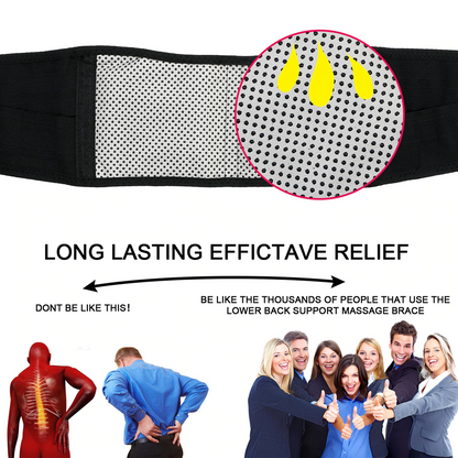 Self-heating Magnetic Back Support 3