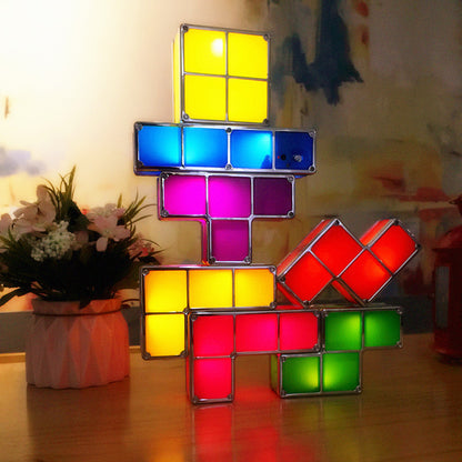 Tetris Stackable LED Night Light 3