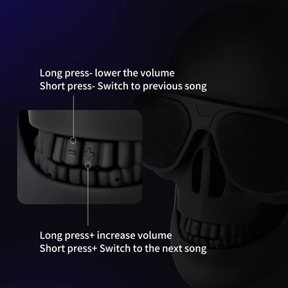 Halloween Skeleton Bluetooth Speakers 3