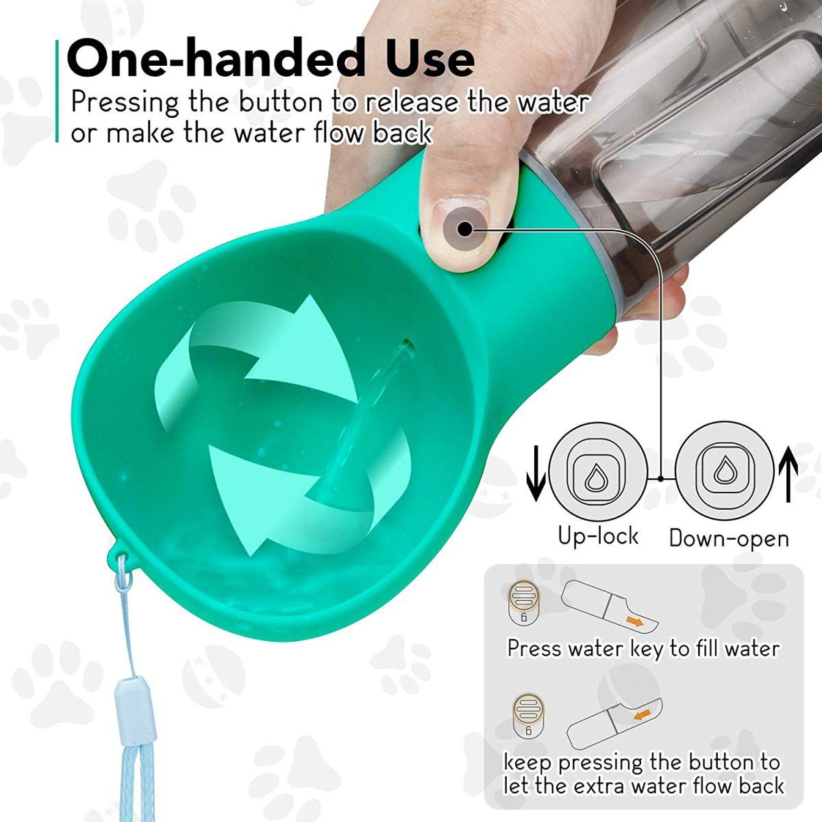 Pet Water Bottle Feeder 4-in-1 3