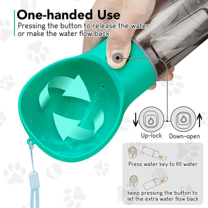 Pet Water Bottle Feeder 4-in-1 3