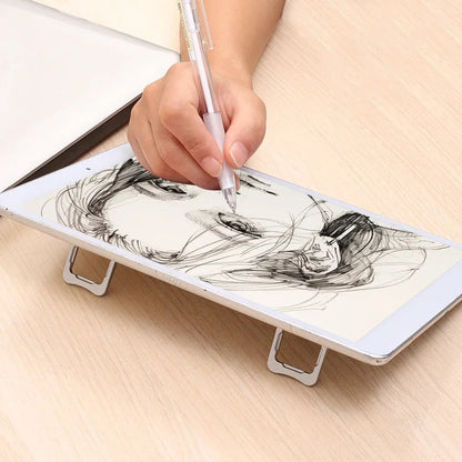 Laptop Desk Stand with Anti-Slip Pads Zinc Alloy Lift Stand 3