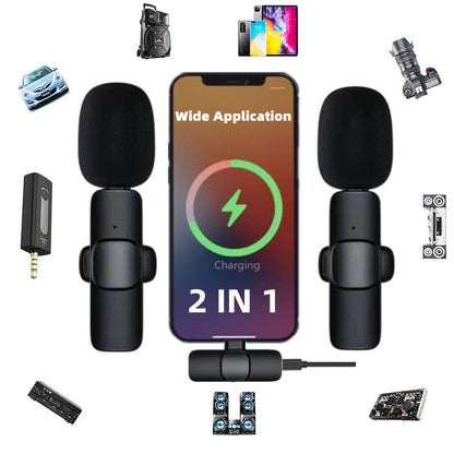 Professional Wireless Lavalier Microphone 3