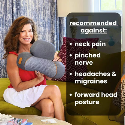3-in-1 Neck Massager – Cervical Pillow with Heat, Vibration Massage & Neck Traction for Spine Support & Relaxation 3