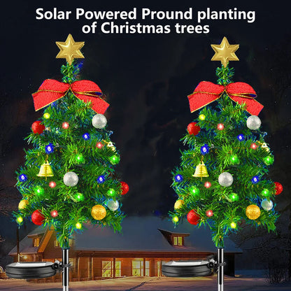 Solar Powered Christmas Tree 3