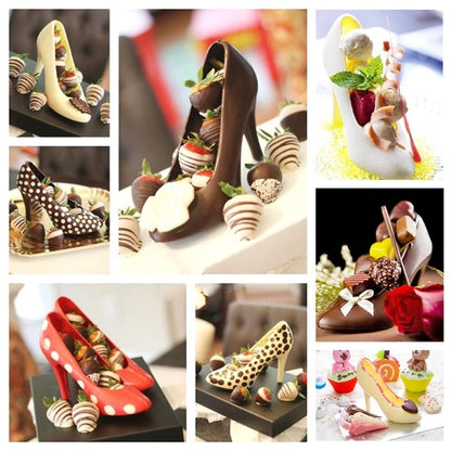 Chocolate High Heels Shoe Mold Set - Large 3