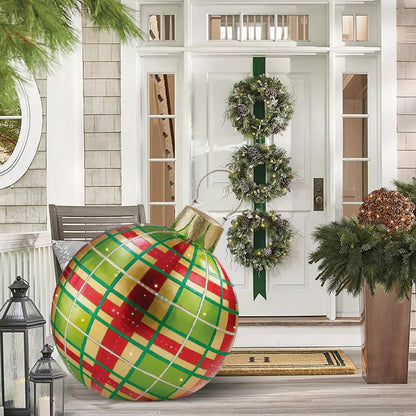 PVC Inflatable Christmas Decorated Ball 3
