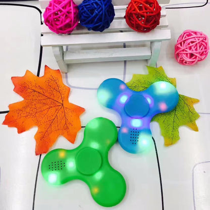 LED Bluetooth Speaker Fidget Spinner 3