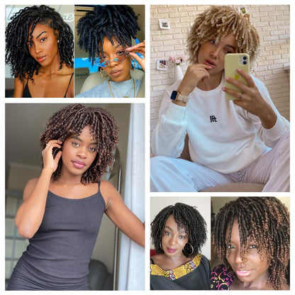 Dreadlock Short Twist Wig 3