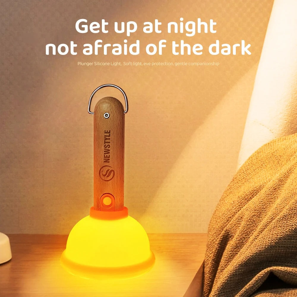 USB Rechargeable Plunger Night Light 3