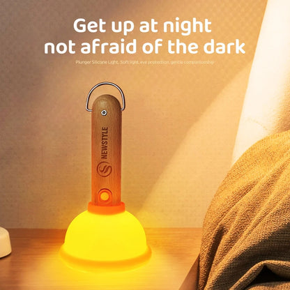 USB Rechargeable Plunger Night Light 3