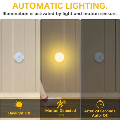 LED Wireless Motion Sensor Night Light 3