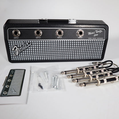Guitarist Keychain Storage Hooks 3