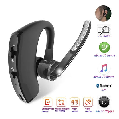 Stereo Wireless Business Bluetooth Headphones 3