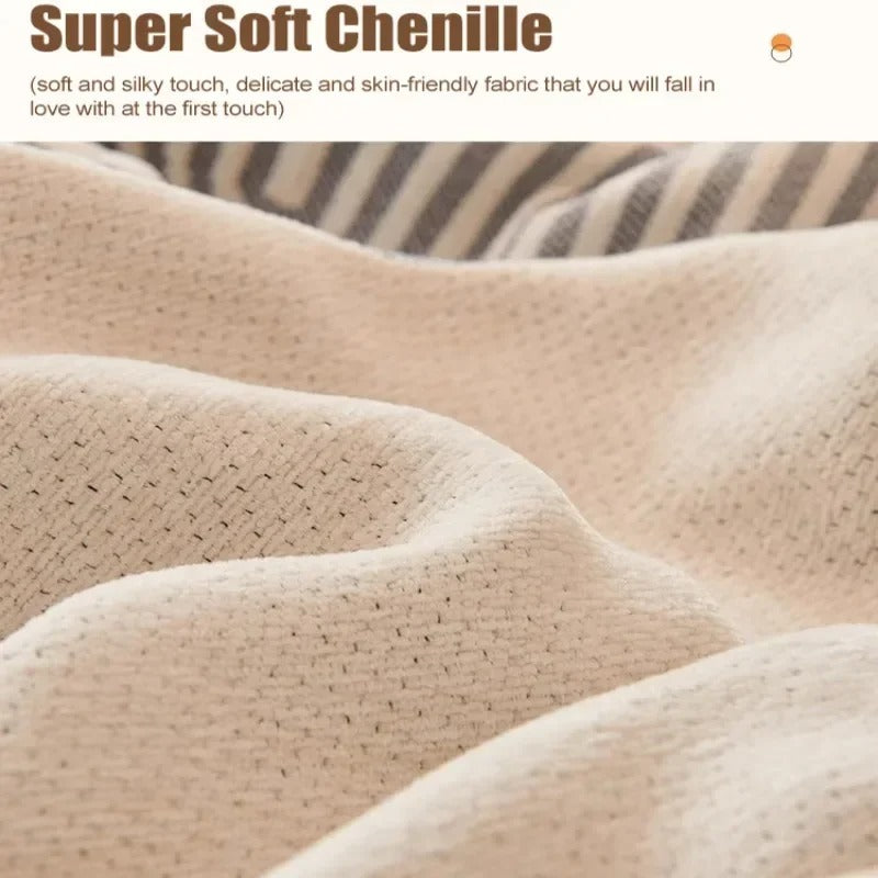 Reversible Chenille Sofa Cover 3