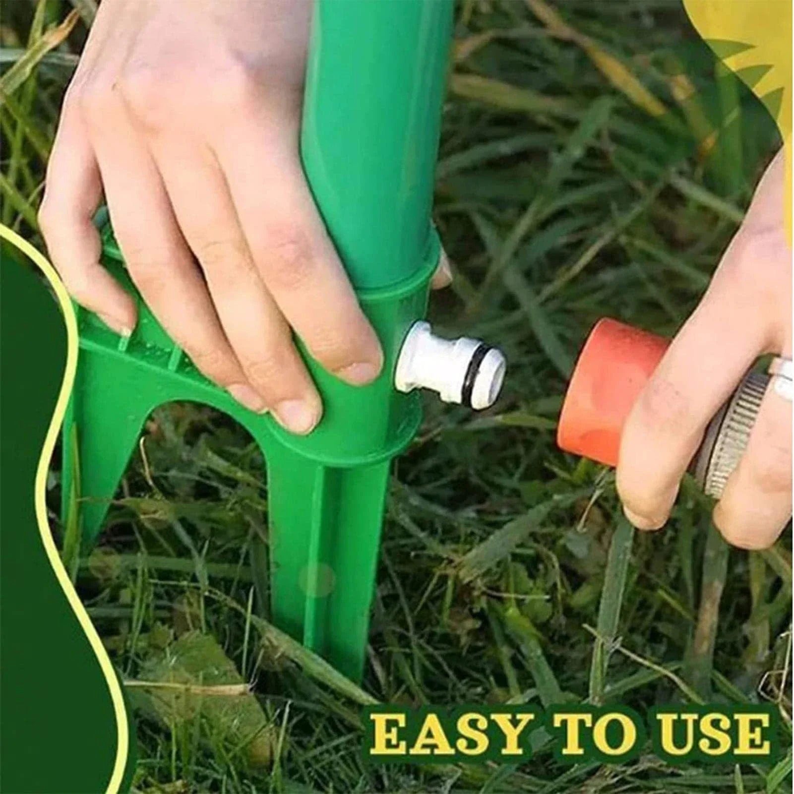 Flower Rotating Daisy Lawn Sprinkler 3