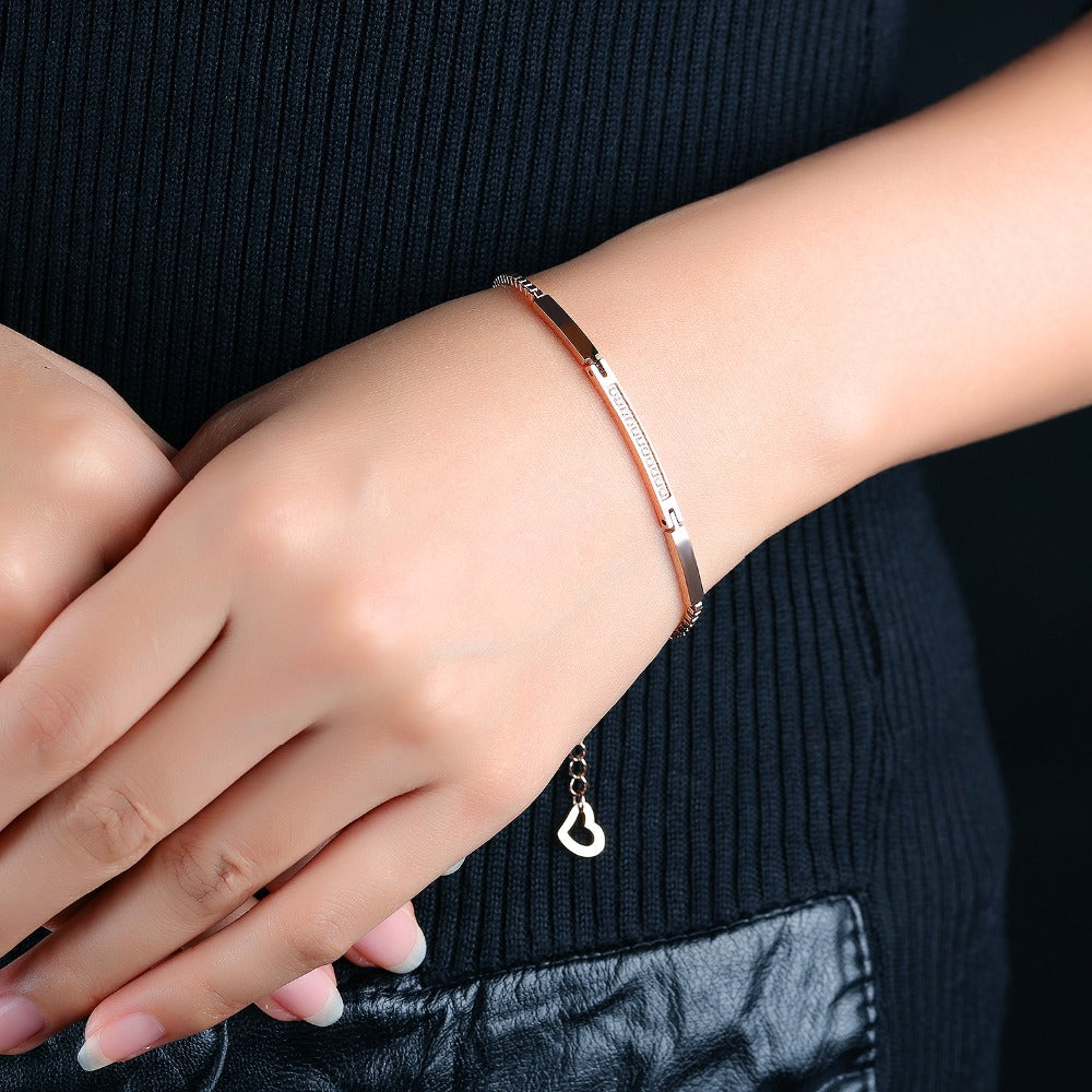 BRACELETS 2 PIECES FOR MEN AND FOR WOMEN "HER KING HIS QUEEN" 3