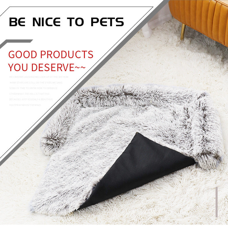 Sofa Plush Calming Dog Blanket 3