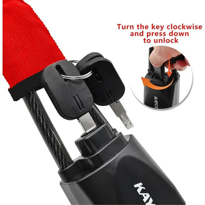 Heavy-Duty Steering Wheel & Gear Shift Anti-Theft Lock 3
