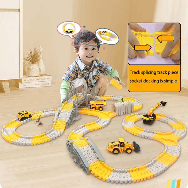 Construction Track Playset Building Toy 3