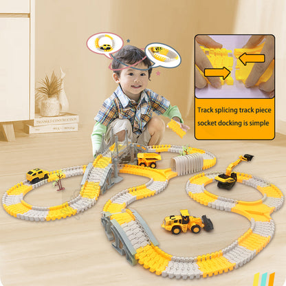 Construction Track Playset Building Toy 3