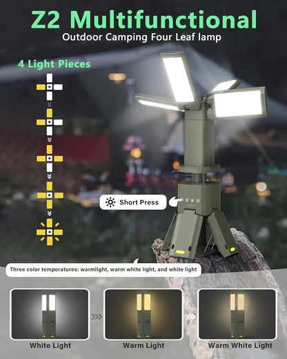 Telescopic Camping Light Rechargeable 3