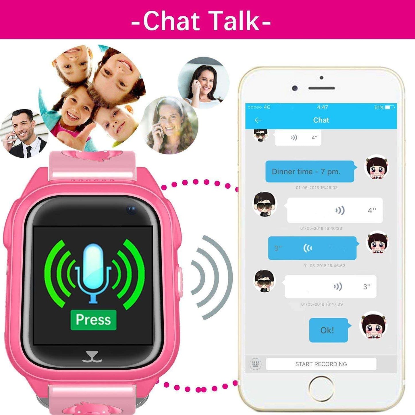 Children’s Tracker Watch 3