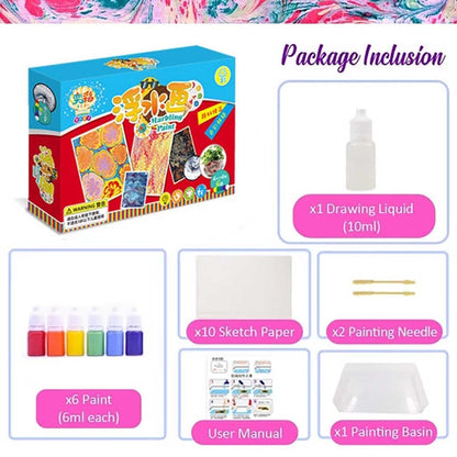 Water-Based Art Paint Set - 6paints 1