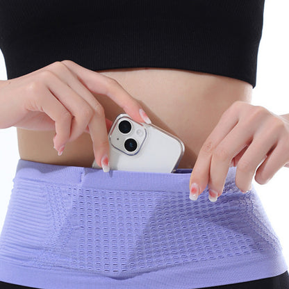 Multifunctional Knit Breathable Concealed Waist Bag 3