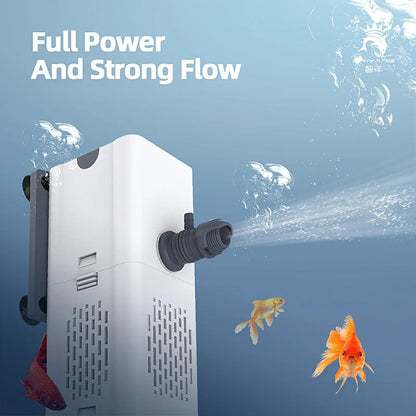 4-in-1 Multifunctional Aquarium Water Pump And Air Pump Filter 3