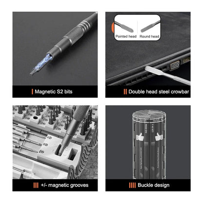 Multi-Functional 128 in 1 Magnetic Precision Screwdriver Set 3